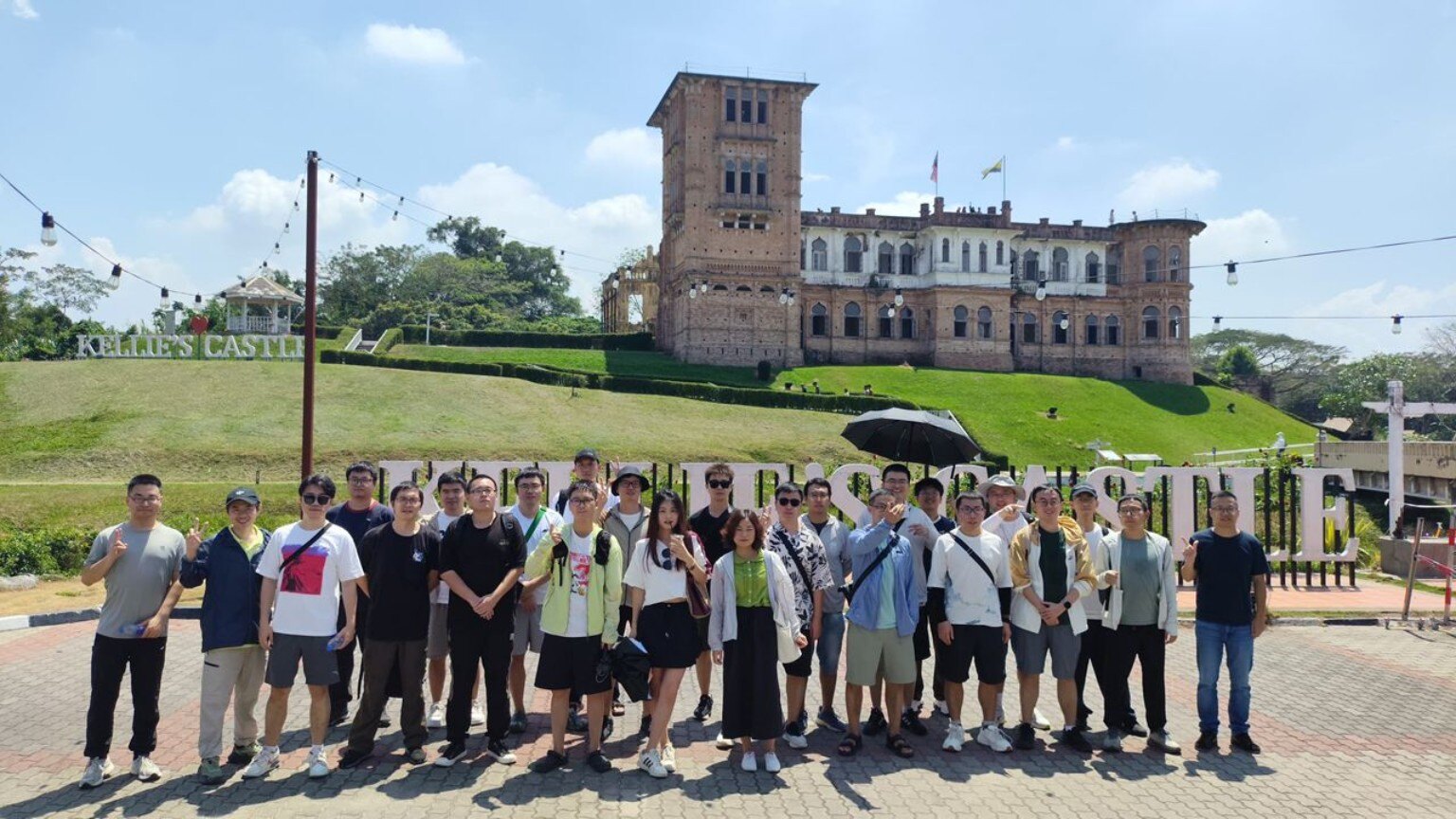 Perak ရှိ Kellie's Castle သို့ လည်ပတ်သော Hari-Hari အဖွဲ့